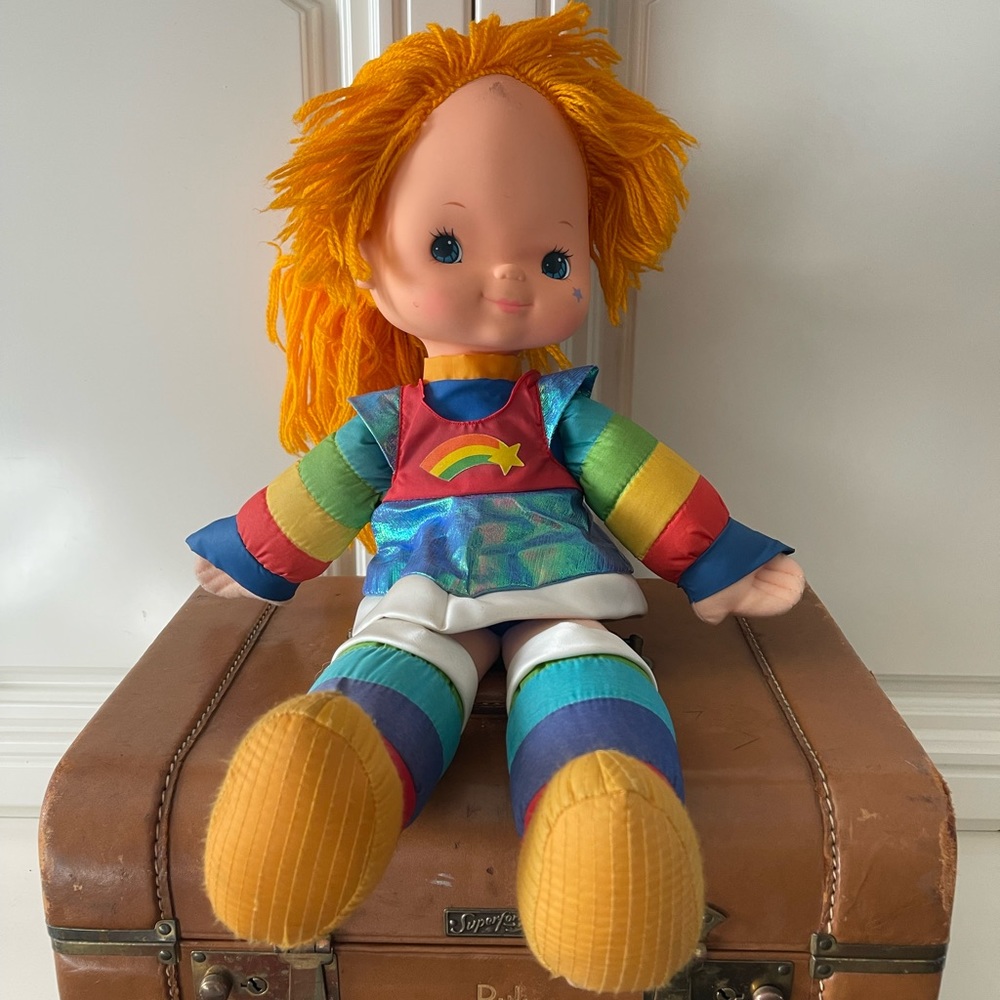 Vintage 1983 Rainbow Brite Doll 13" Hallmark mattel